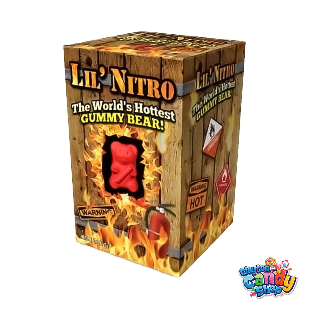 Flamethrower Lil Nitro - Worlds Hottest Gummy Bear