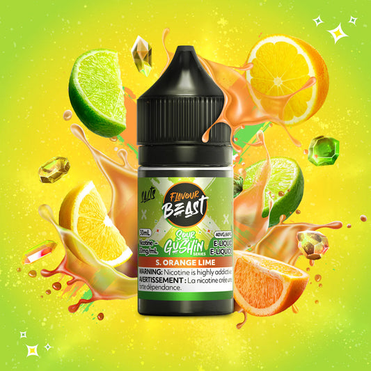 Flavour Beast SOUR GUSHIN S. Orange Lime - 20mg