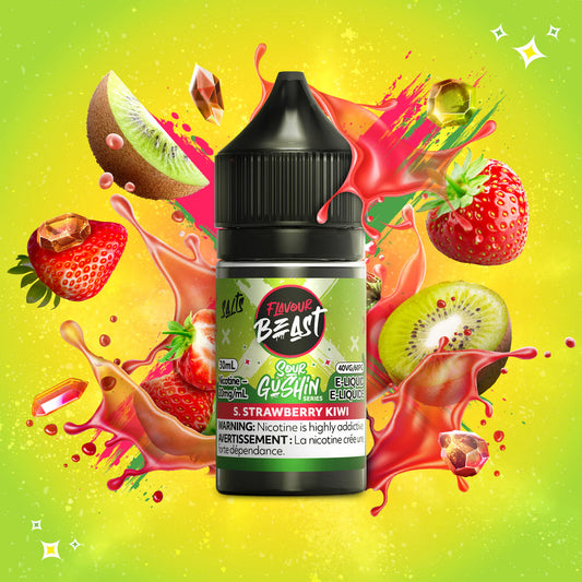 Flavour Beast SOUR GUSHIN S. Strawberry Kiwi - 20mg