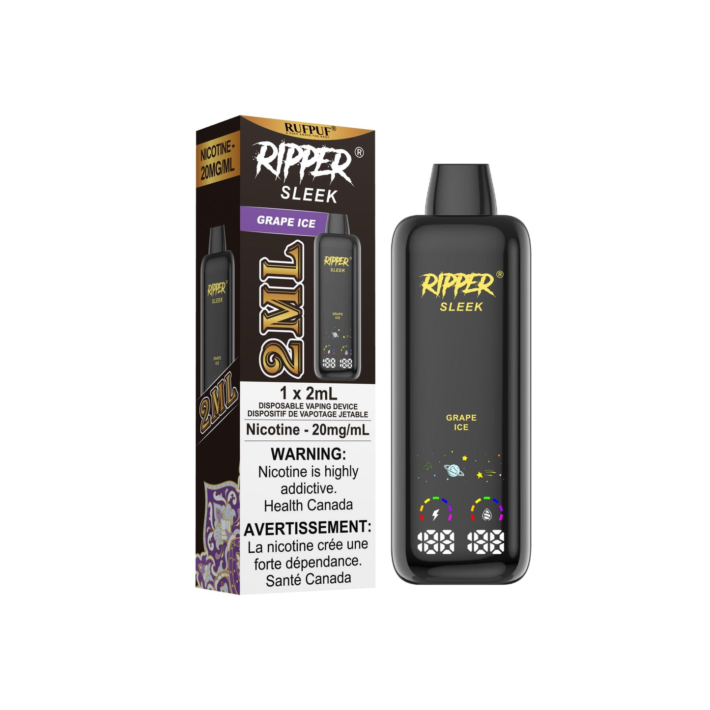 RUFPUF RIPPER Sleek 20k - Grape Ice