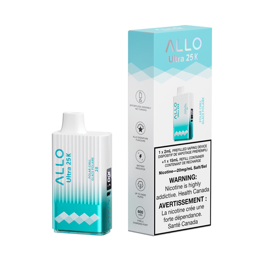 Allo ULTRA 25K Disposable Polar Chill - 20mg