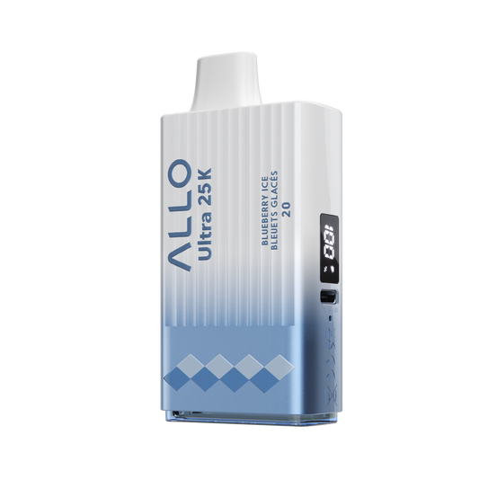 Allo ULTRA 25K Disposable Blueberry Ice - 20mg