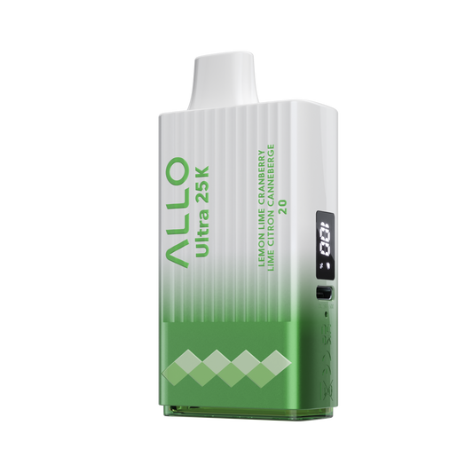 Allo ULTRA 25K Disposable Lemon Lime Cranberry - 20mg