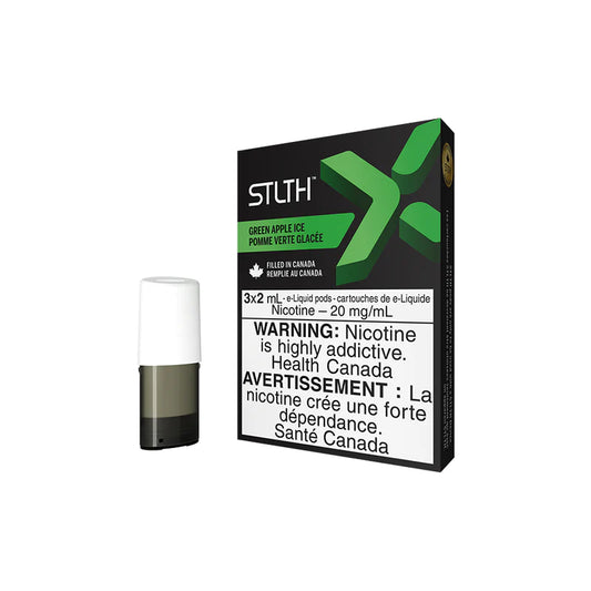 STLTH X Green Apple Iced Replacement Pods