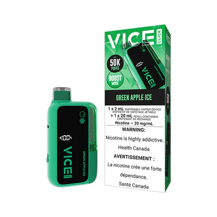 VICE Klick 50K Disposable - Green Apple Ice