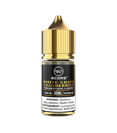 G Core Salt White Grape Cranberries 20mg - 30ml