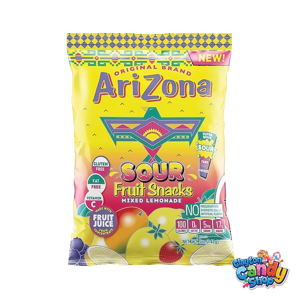 Arizona Sour Fruit Snacks - Mixed Lemonade