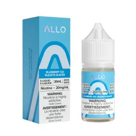 Allo E Liquid Blueberry Ice - 20mg