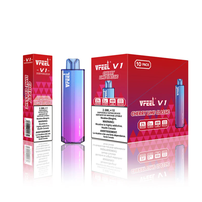 V Feel V1 6000 Disposable - Cherry Lime Classic