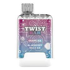 Twist Bar 10k - Grape Ice + Blueberry Razz Ice