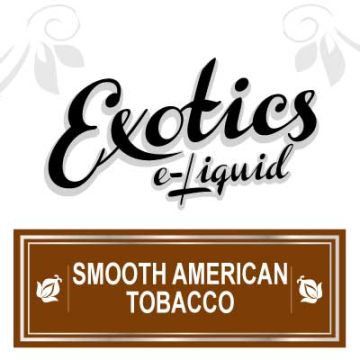 Exotics E Liquid Smooth American Tobacco - 30ml