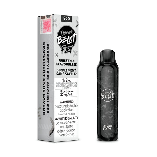 Flavour Beast Disposable - Freestyle Flavourless (Clear)