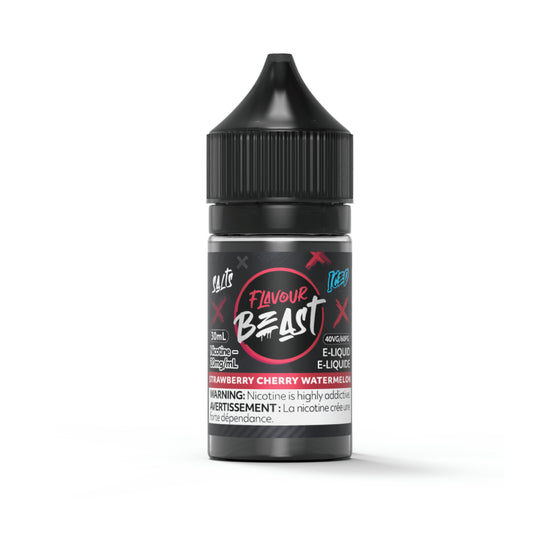 Flavour Beast Salt Strawberry Cherry Watermelon Iced - 20mg