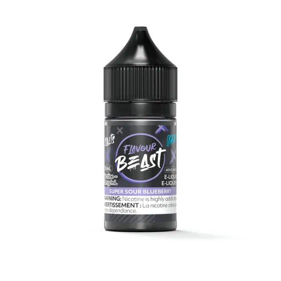 Flavour Beast Super Sour Blueberry Iced - 20mg