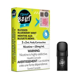 Flavour Beast Pod Pack - Blessed Blueberry Mint Iced 20mg