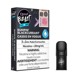 Flavour Beast Pod Pack - Bumpin Blackcurrant Iced 20mg