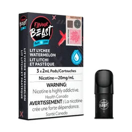 Flavour Beast Pod Pack - Lit Lychee Watermelon Iced 20mg