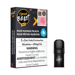 Flavour Beast Pod Pack - Mad Mango Peach 20mg