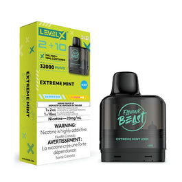LEVEL X G2 POD 2 + 10ml - Extreme Mint Iced