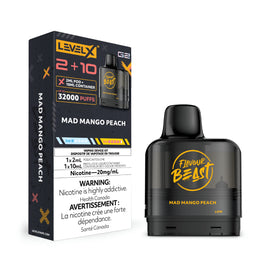 LEVEL X G2 POD 2 + 10ml -  Mad Mango Peach