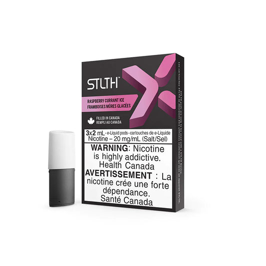 STLTH X Raspberry Currant Ice Replacement Pods